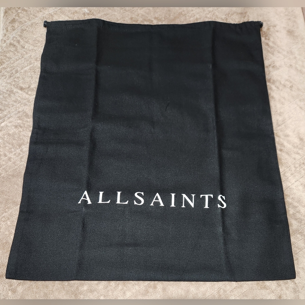 ALLSAINTS Large Black Drawstring DUST BAG BRAND NEW